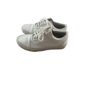 Vans Old Skool Classic Tumble Leather Low Top Sneakers - M8 W9.5